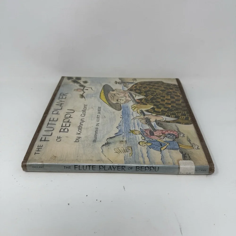 The‎ Flute Player Of Beppu by Kathryn Gallant (hc 1960 ex-lib)